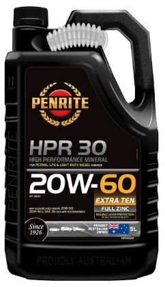 Picture of PENRITE HPR 30 20W/60 OIL 5 Ltr HPR3005