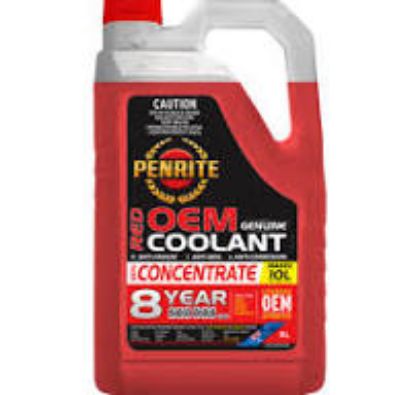 Picture of PENRITE COOLANT 5LTR OEM RED CONCEN COOLRED005